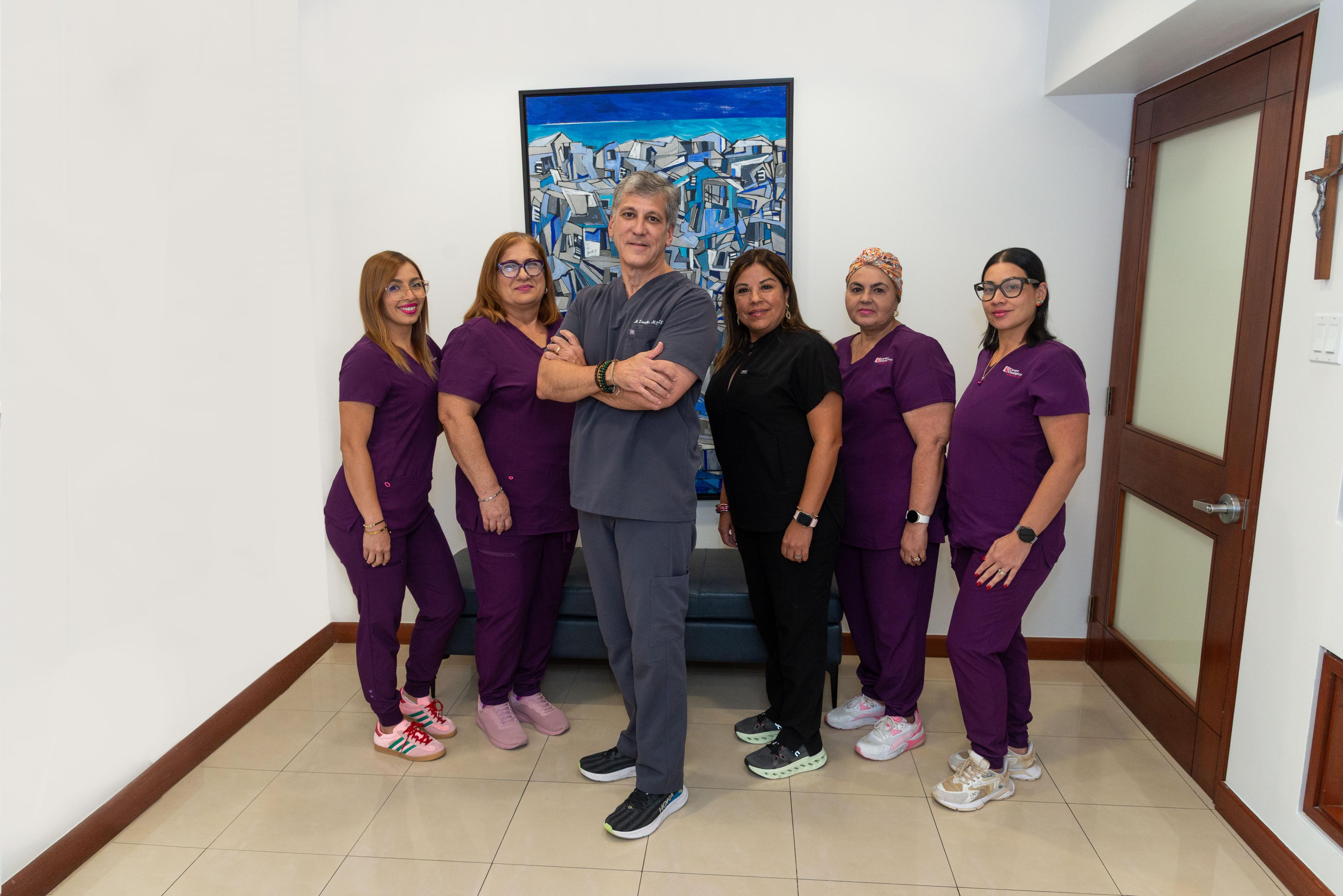 Our medical team at work